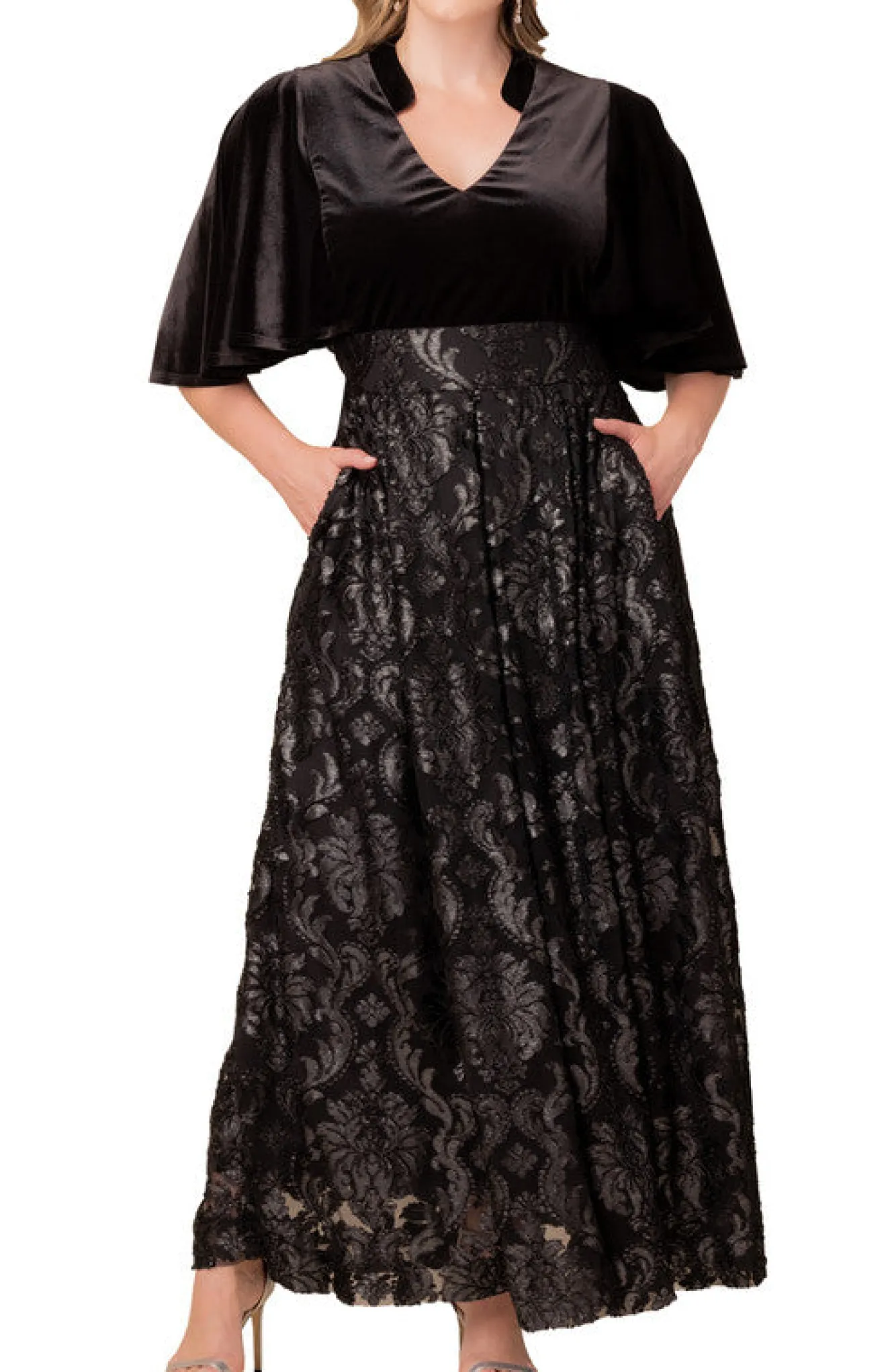 Radiant Opulence Evening Gown - Plus
