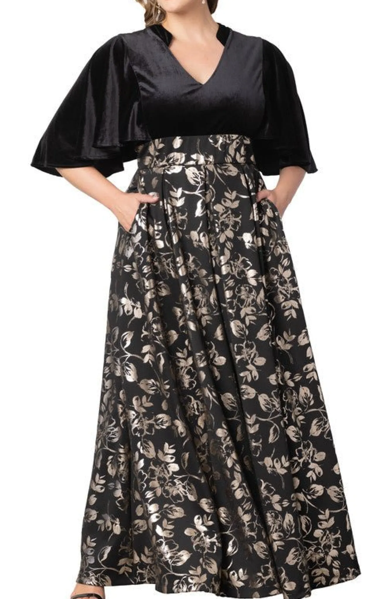 Radiant Opulence Evening Gown - Plus