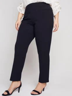 Roz & Ali™ Secret Agent Pants Tummy ControlSlim Leg Pants - Plus