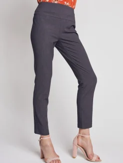Roz & Ali™ Secret Agent Pants Tummy ControlSlim Leg Pants - Petite