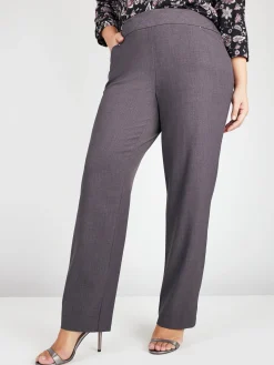 Roz & Ali™ Secret Agent Pull On Tummy Control Pants Straight Leg - Tall Length
