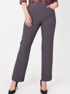 Roz & Ali™ Secret Agent Pull On Tummy Control Pants Straight Leg