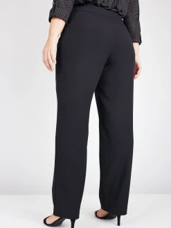 Roz & Ali™ Secret Agent Pull On Tummy Control Pants Straight Leg - Short Length