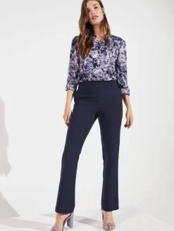 Roz & Ali™ Secret Agent Slight Bootcut Pants - Petite