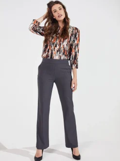 Roz & Ali™ Secret Agent Slight Bootcut Pants - Petite