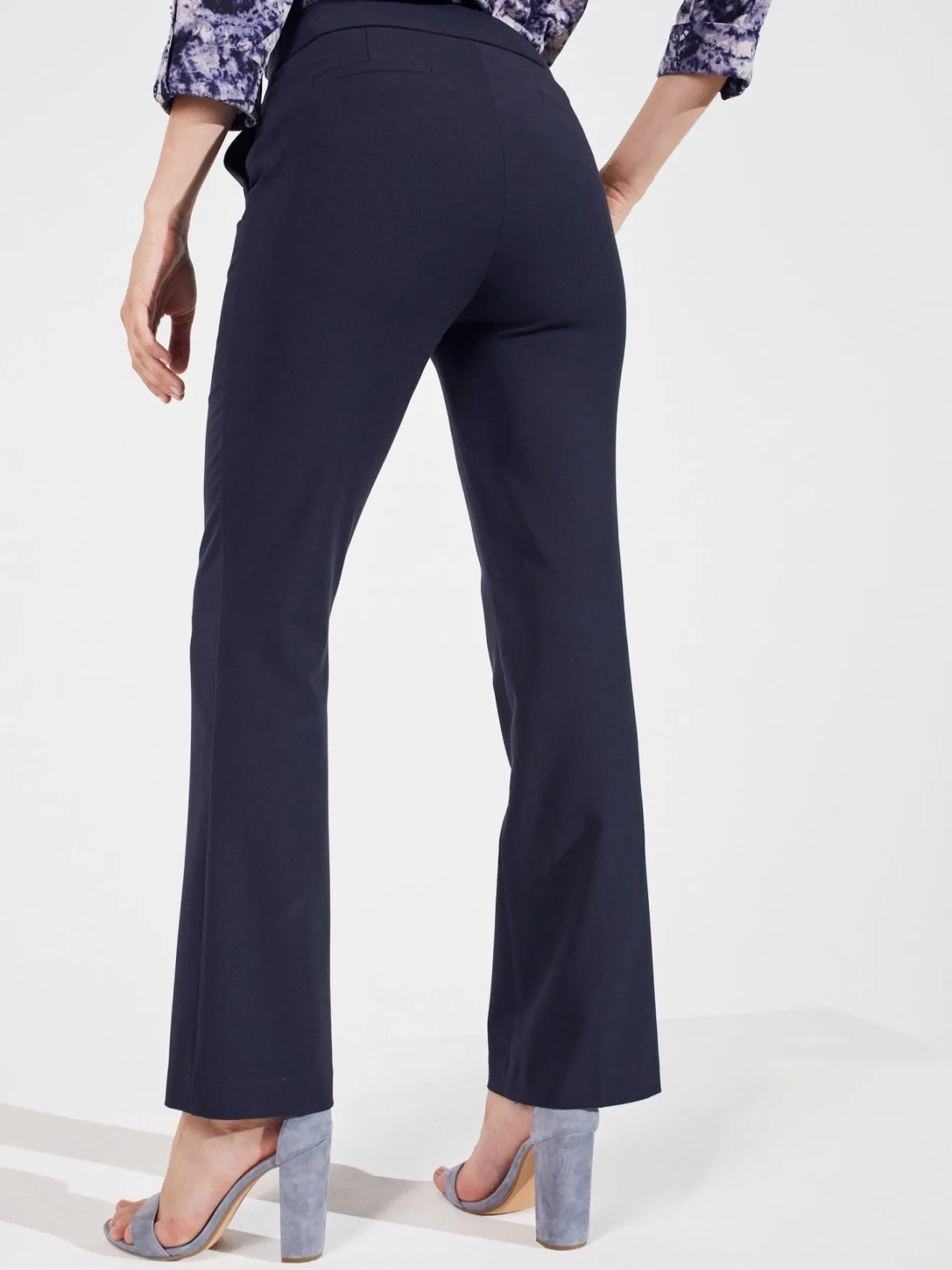 Roz & Ali™ Secret Agent Slight Tummy Control Bootcut Pants