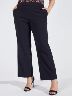 Roz & Ali™ Secret Agent Slight Tummy Control Bootcut Pants - Plus