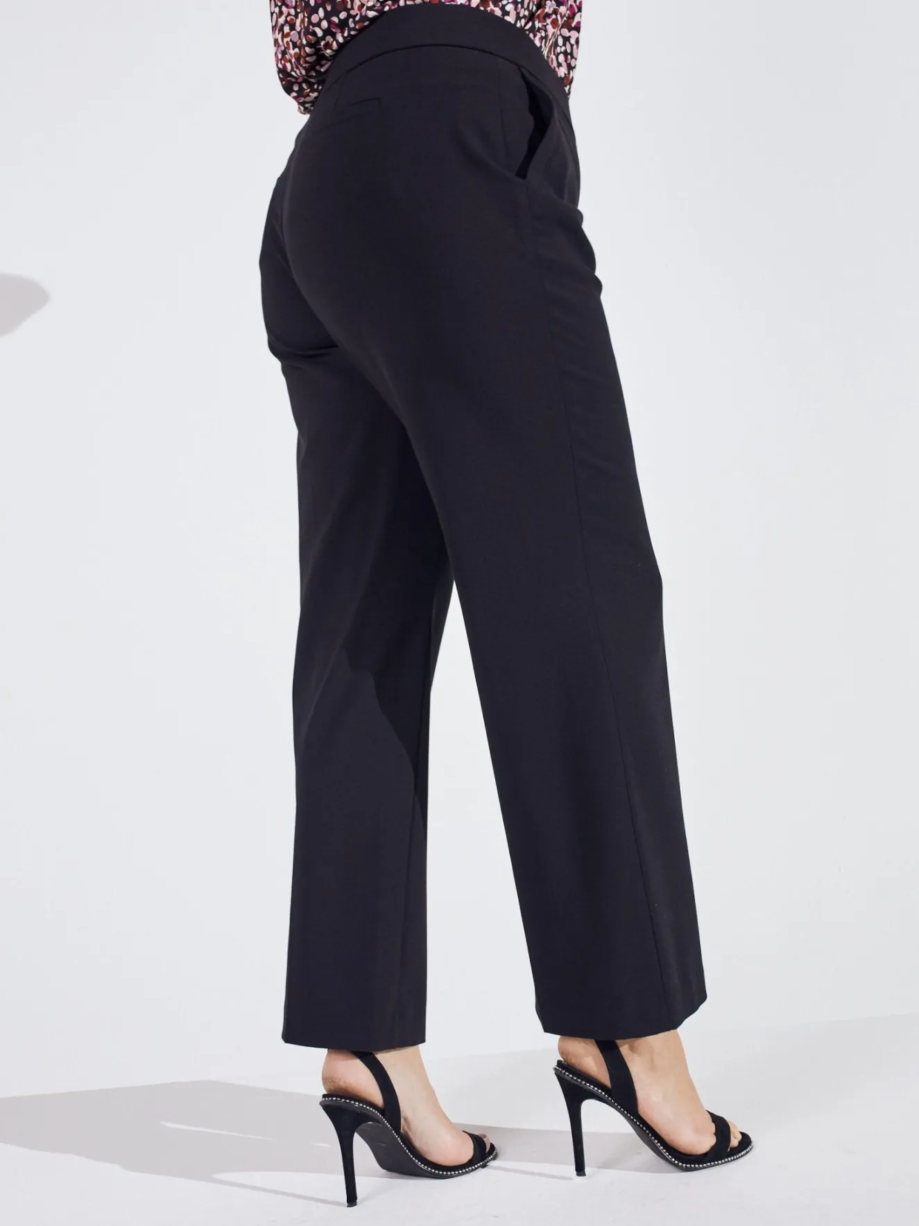 Roz & Ali™ Secret Agent Slight Tummy Control Bootcut Pants - Plus