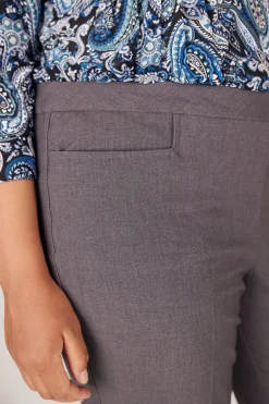 Roz & Ali⢠Secret Agent Tummy Control Taper Pants - Plus - Short Length