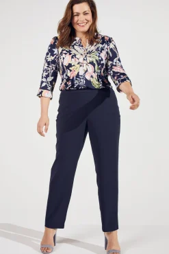 Roz & Ali™ Secret Agent Tummy Control Taper Pants - Plus - Short Length