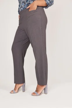 Roz & Ali™ Secret Agent Tummy Control Taper Pants - Plus - Short Length