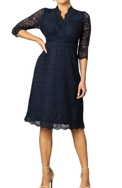 Scalloped Boudoir Lace Dress