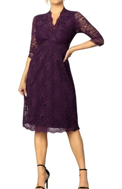 Scalloped Boudoir Lace Dress