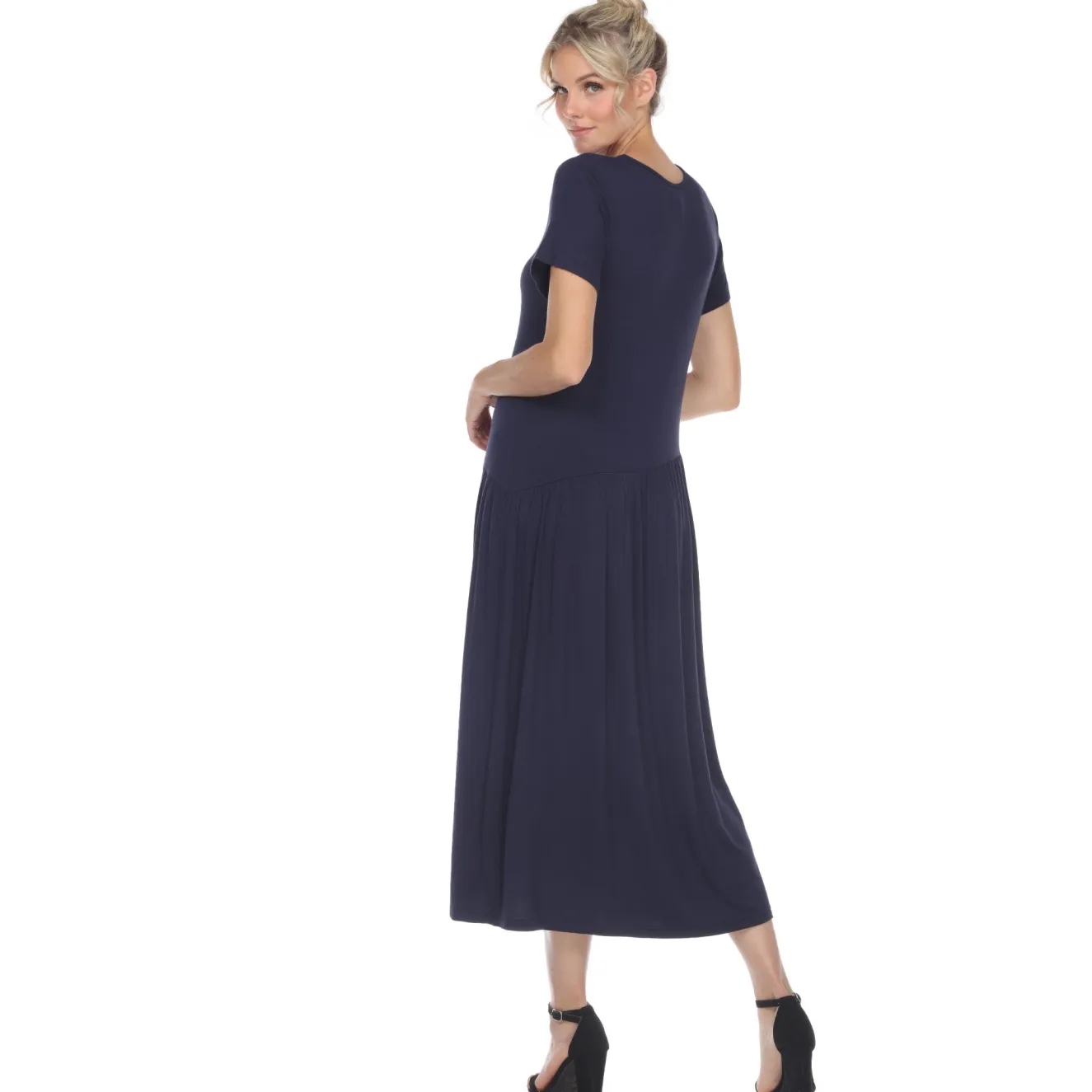 Short Sleeve Maxi Dress