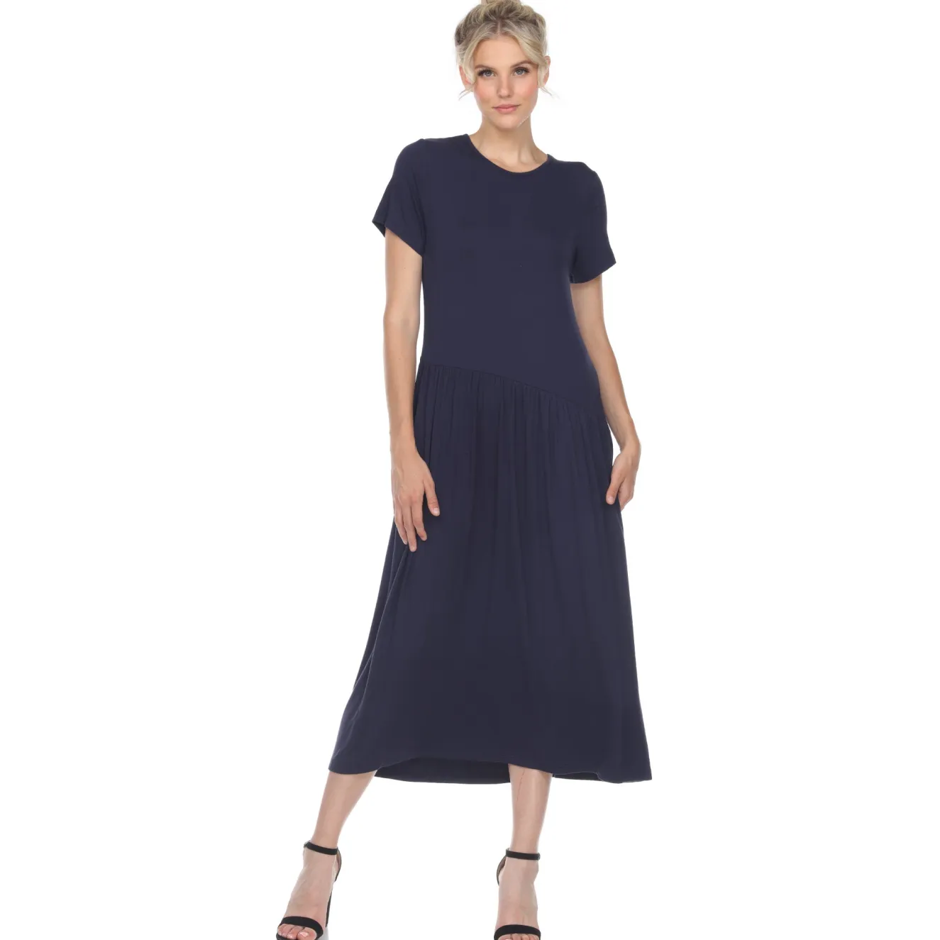 Short Sleeve Maxi Dress