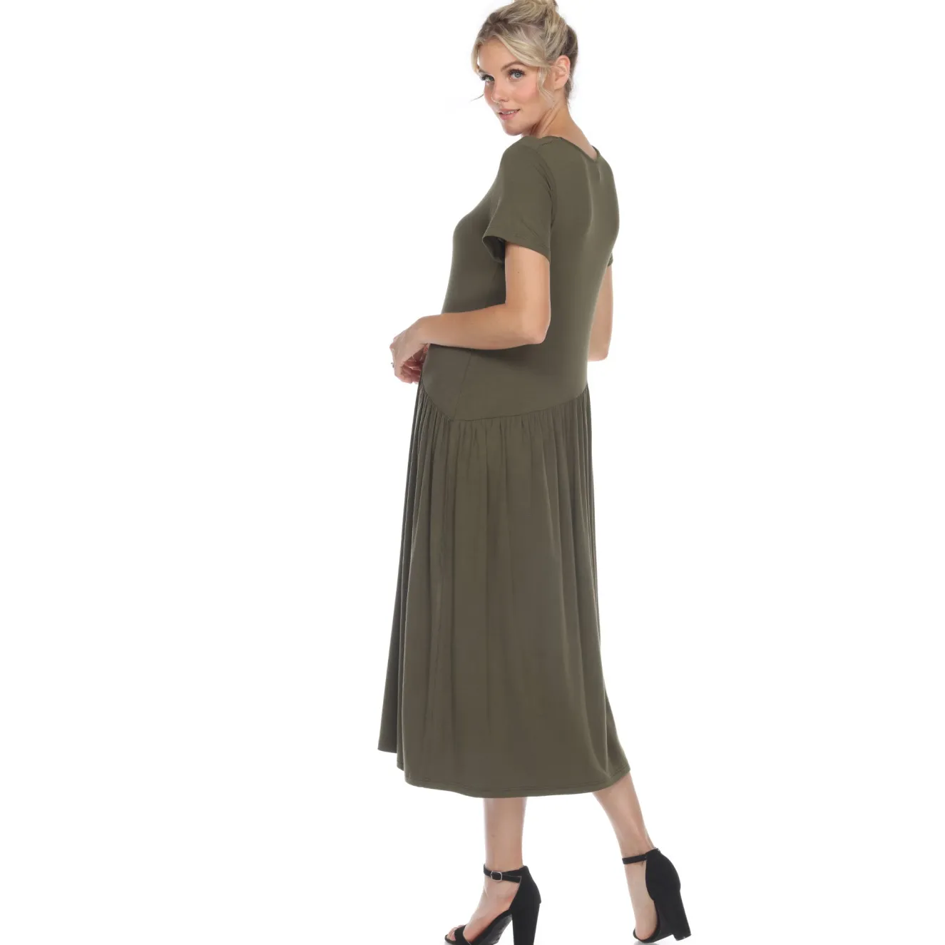 Short Sleeve Maxi Dress