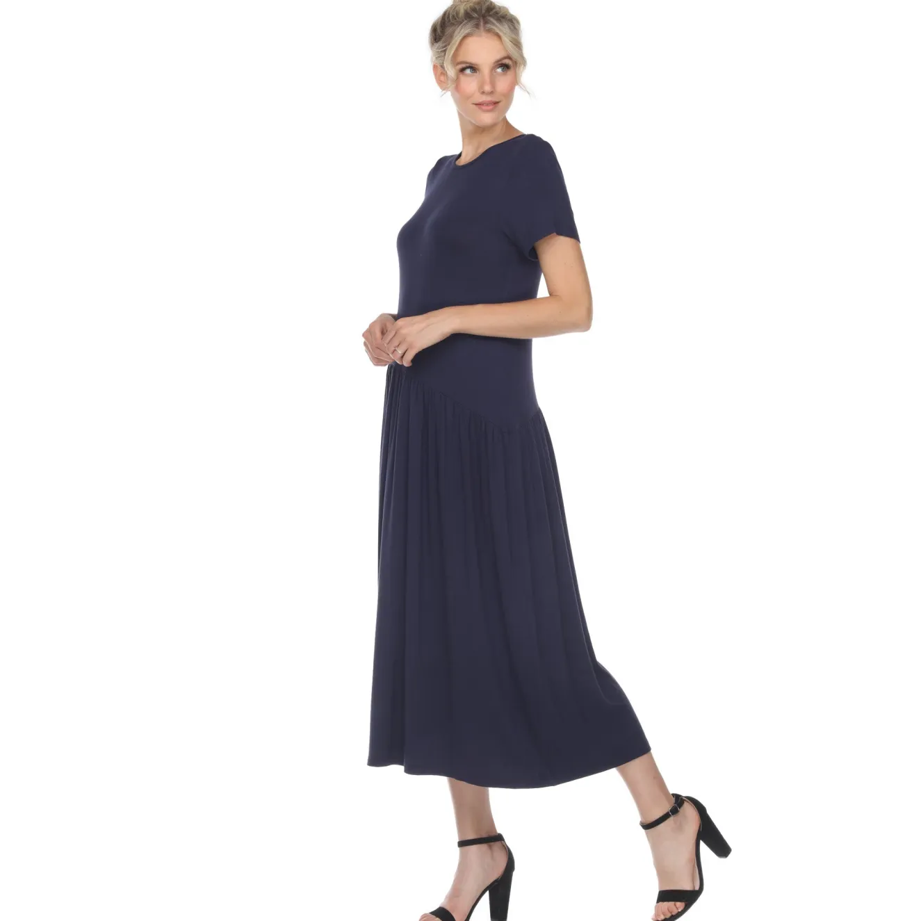Short Sleeve Maxi Dress