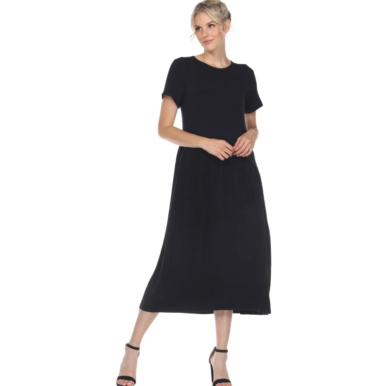 Short Sleeve Maxi Dress