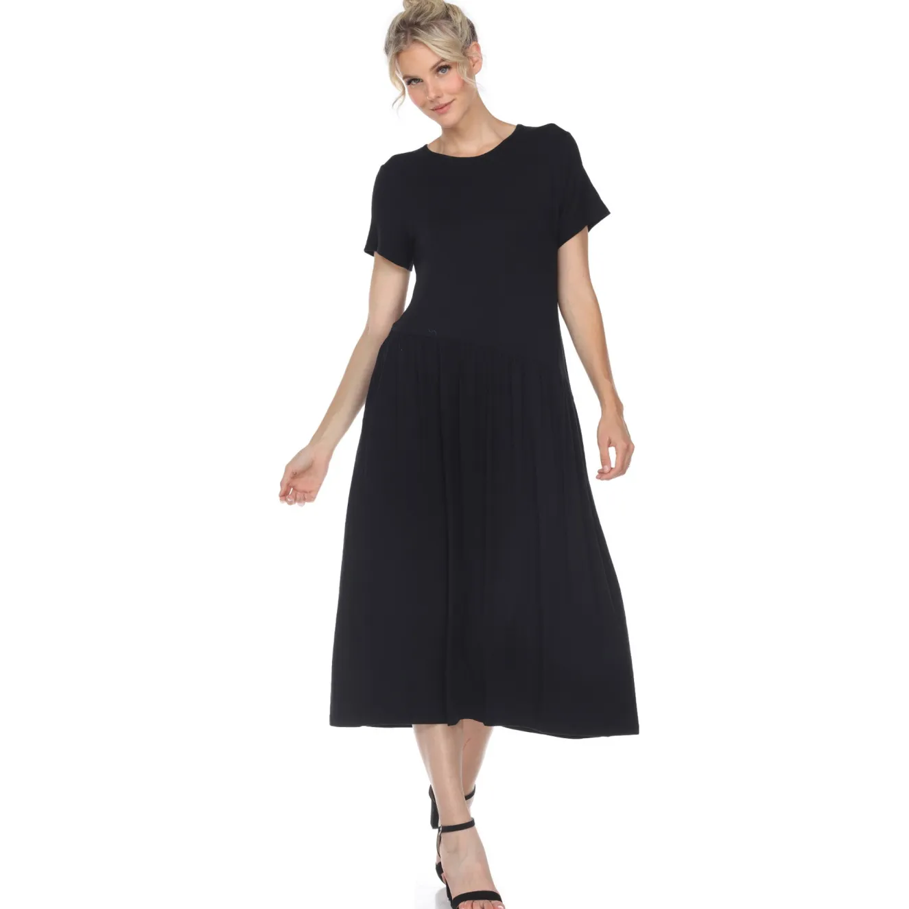 Short Sleeve Maxi Dress