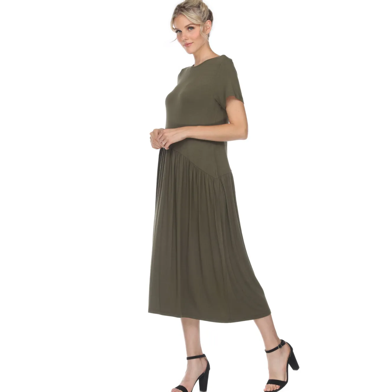 Short Sleeve Maxi Dress