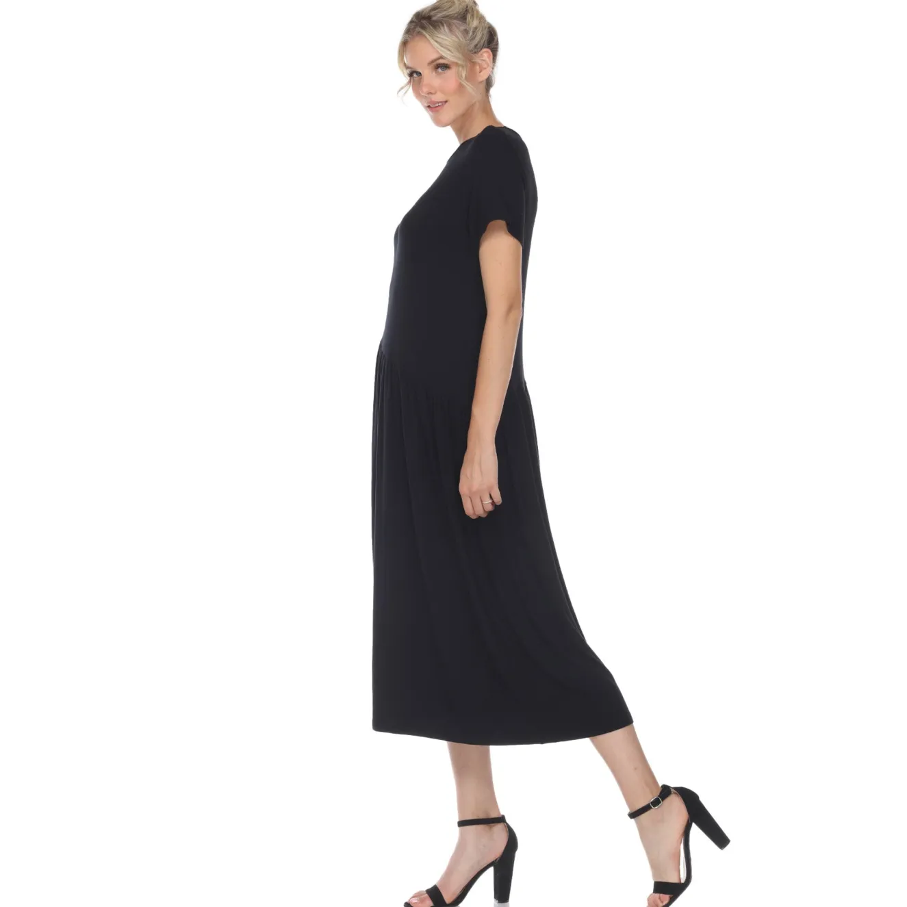 Short Sleeve Maxi Dress