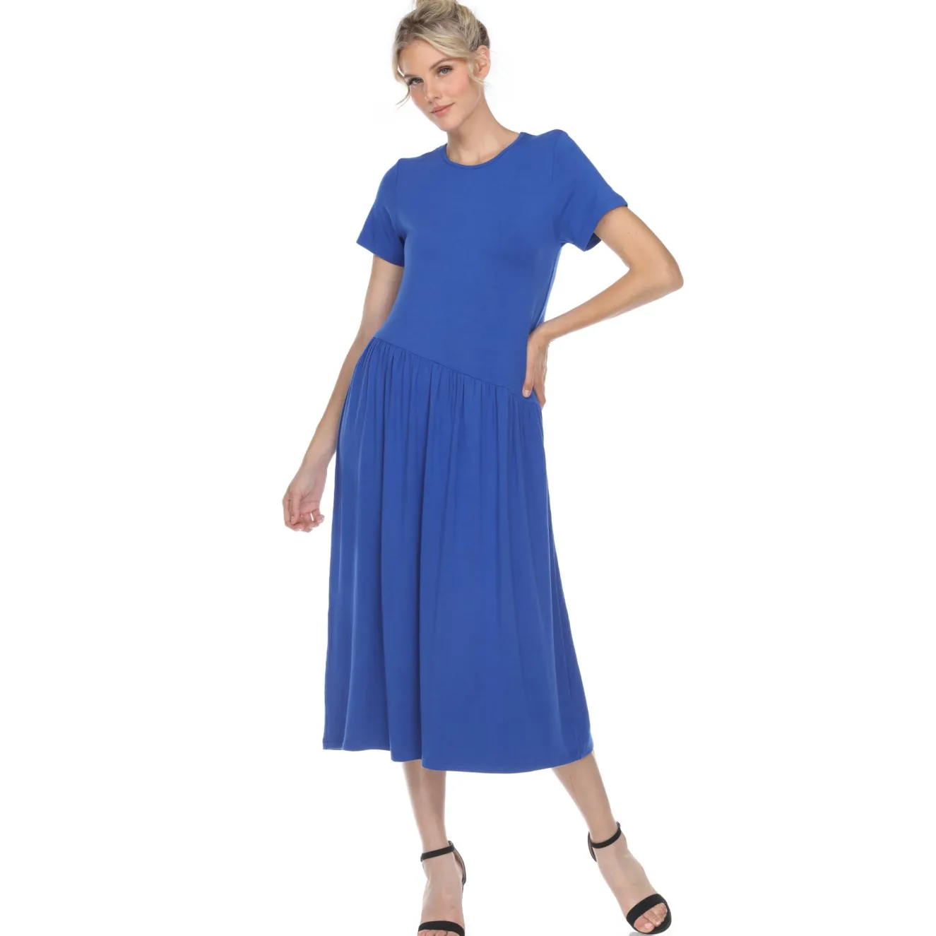 Short Sleeve Maxi Dress