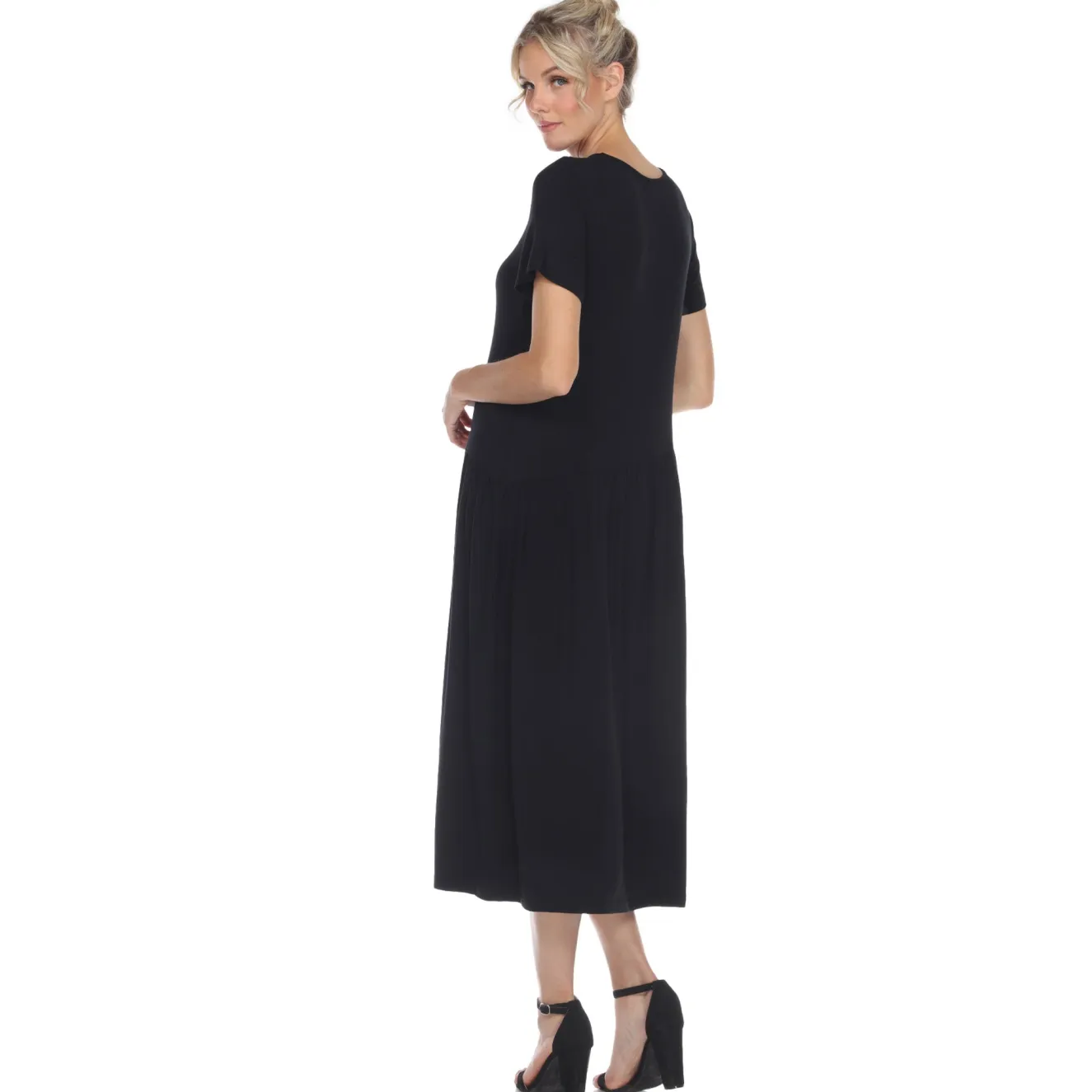 Short Sleeve Maxi Dress