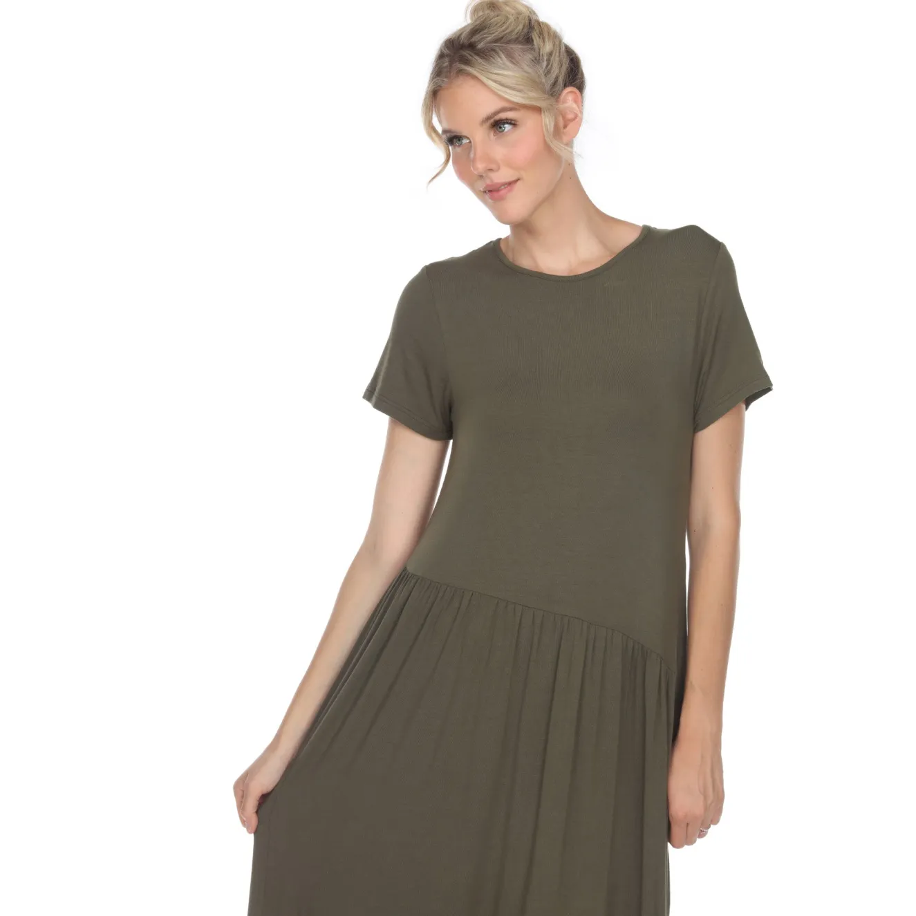 Short Sleeve Maxi Dress