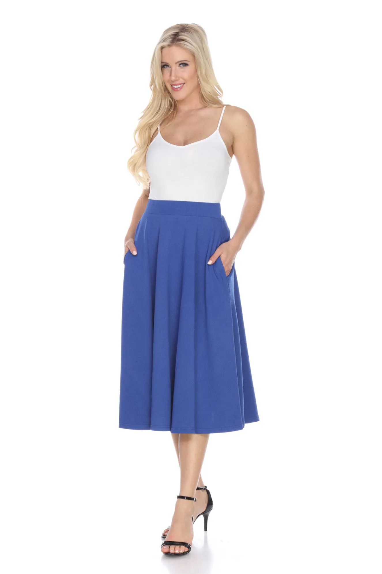 Tasmin Flare Midi Skirts