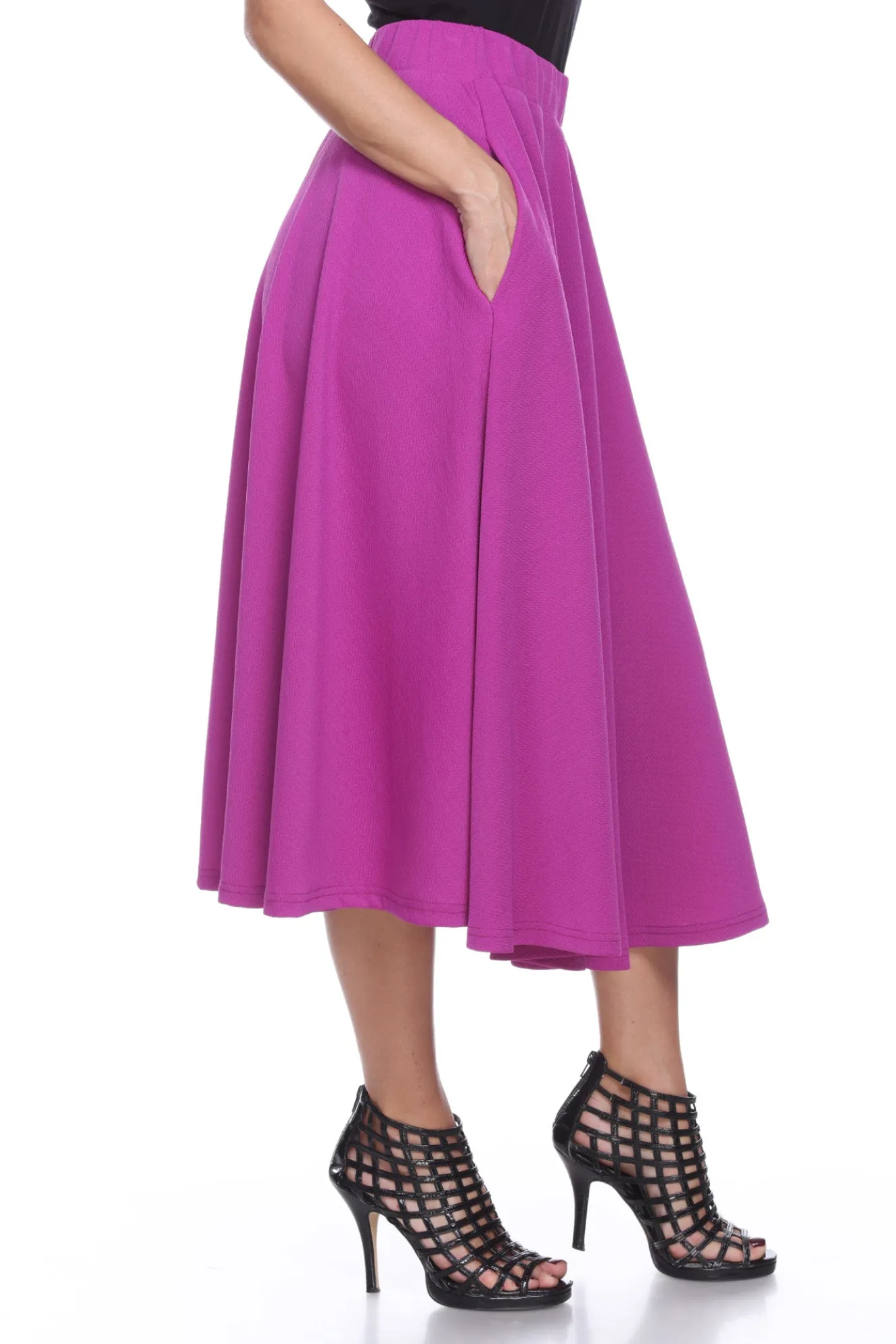 Tasmin Flare Midi Skirts