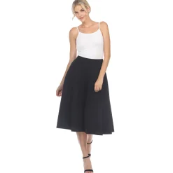 Tasmin Flare Midi Skirts