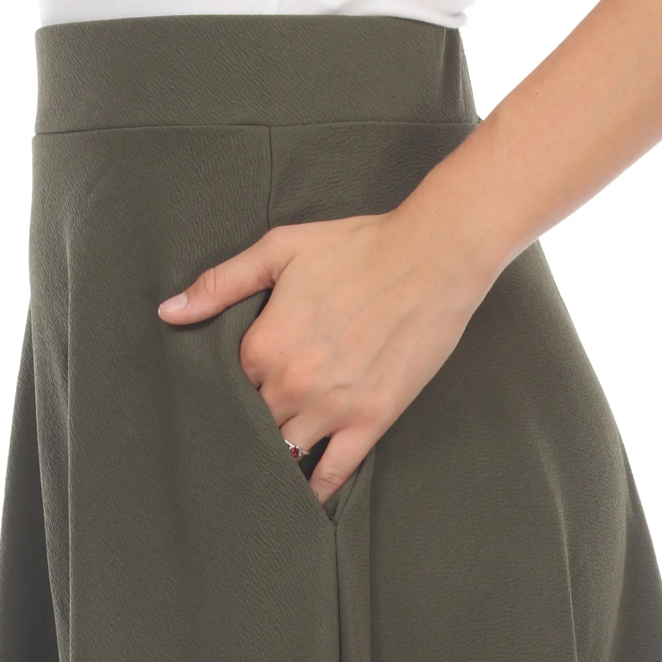 Tasmin Flare Midi Skirts