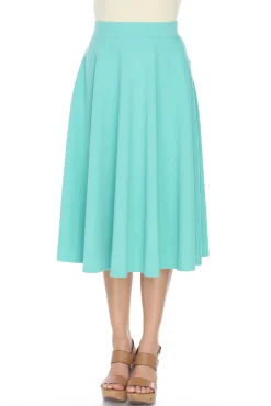 Tasmin Flare Midi Skirts