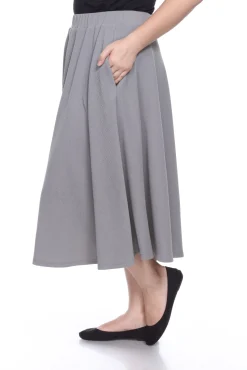 Tasmin Flare Midi Skirts - Plus