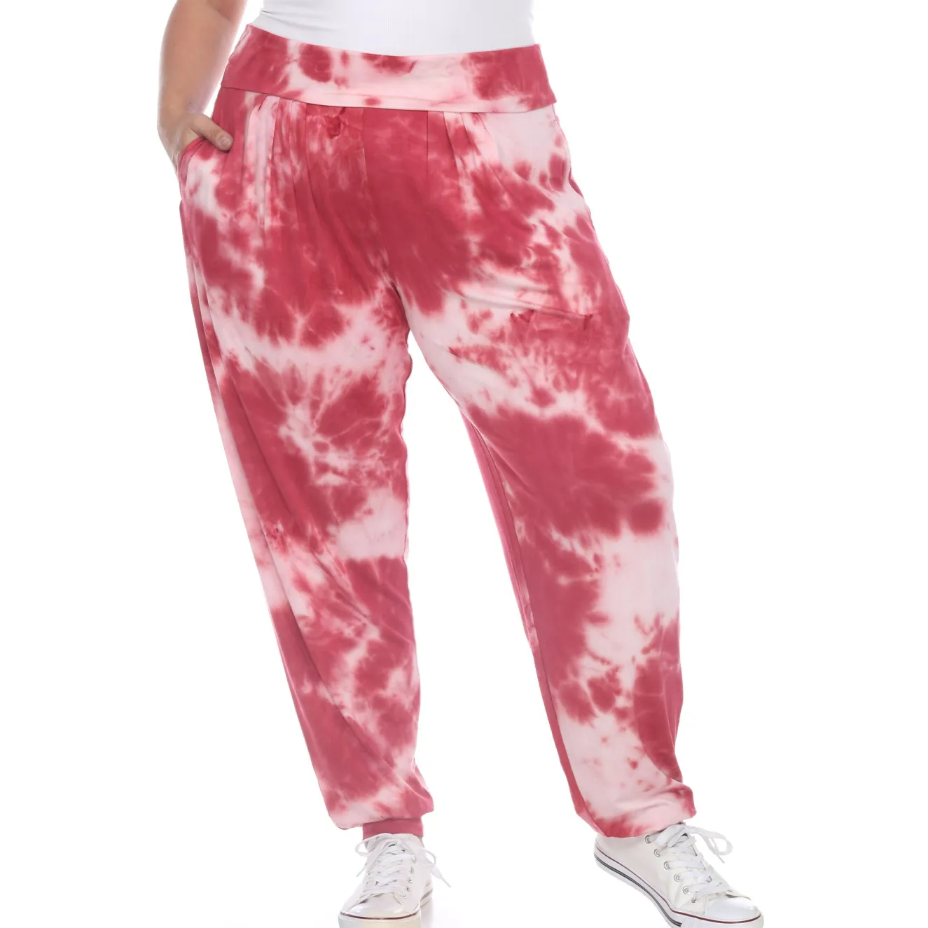 Tie Dye Harem Pants - Plus