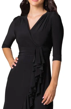 Veronica Ruffle Evening Gown