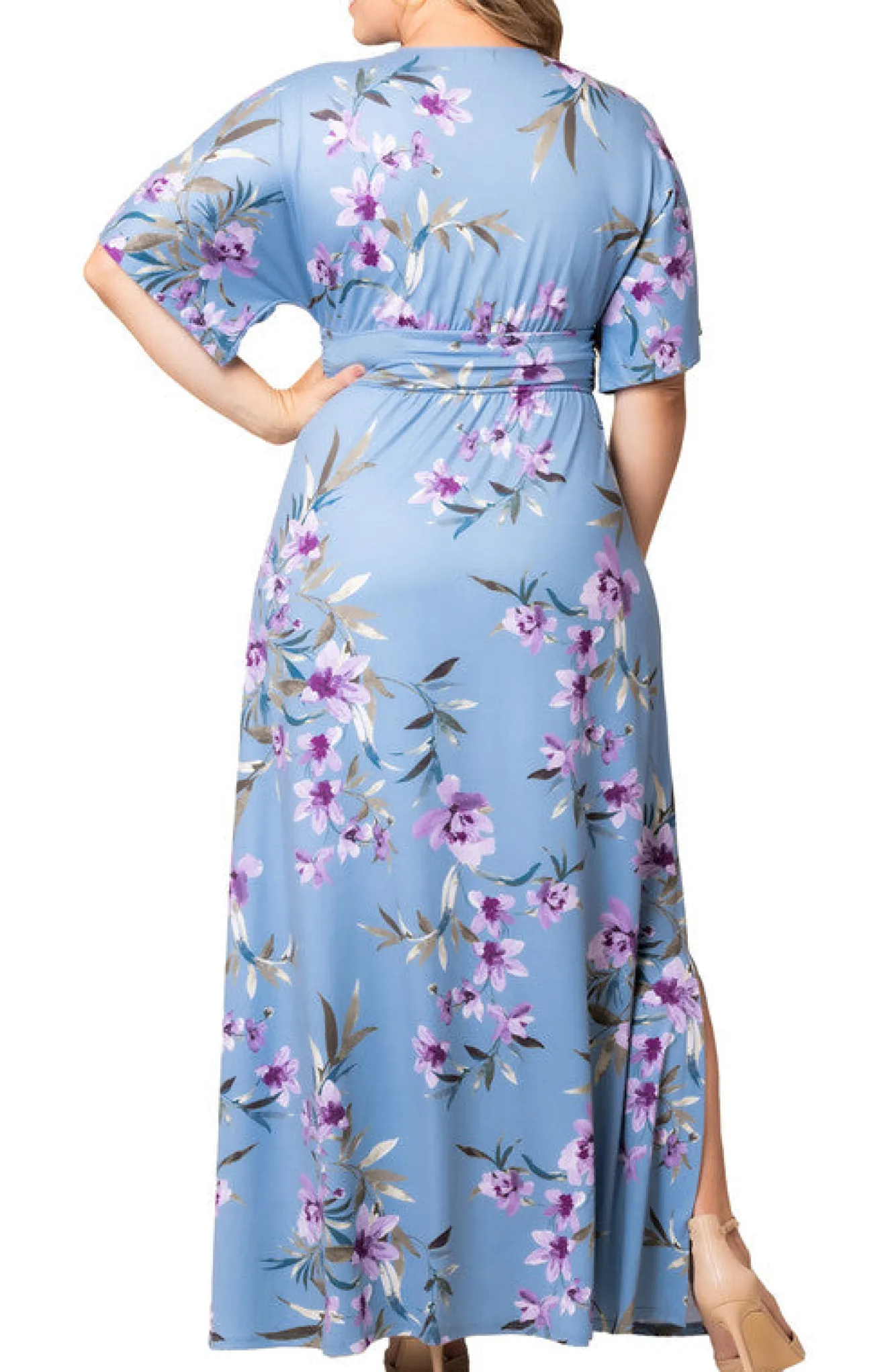 Vienna Maxi Dress - Dreamy Blue - Plus