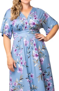 Vienna Maxi Dress - Dreamy Blue - Plus