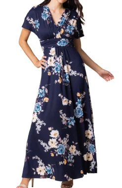 Vienna Maxi Dress in Plum Passion