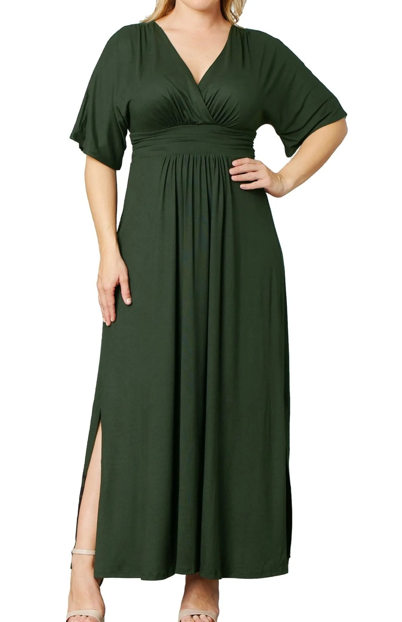 Vienna Maxi Floral Dress - Plus