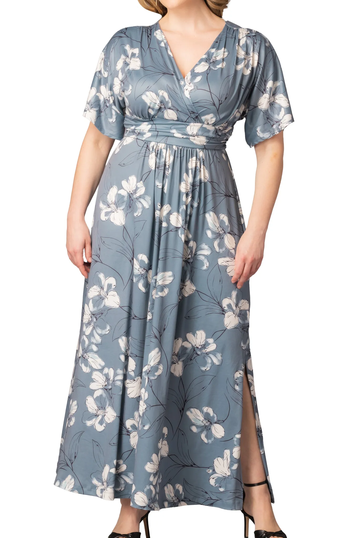 Vienna Maxi Floral Dress - Plus