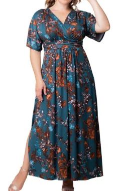 Vienna Maxi Floral Dress - Plus