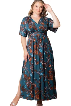 Vienna Maxi Floral Dress - Plus