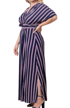 Vienna Maxi Floral Dress - Plus