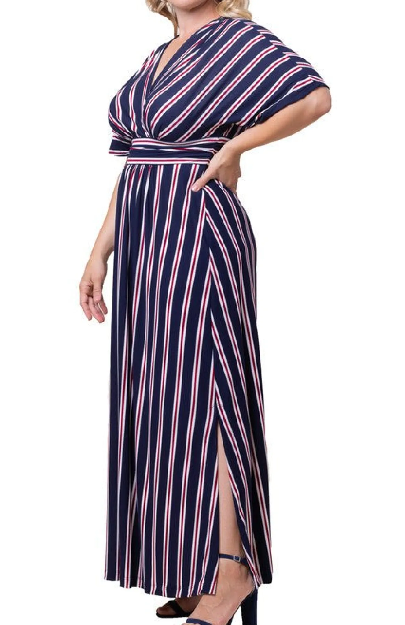 Vienna Maxi Floral Dress - Plus