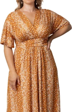 Vienna Maxi Floral Dress - Plus
