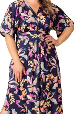 Vienna Maxi Floral Dress - Plus