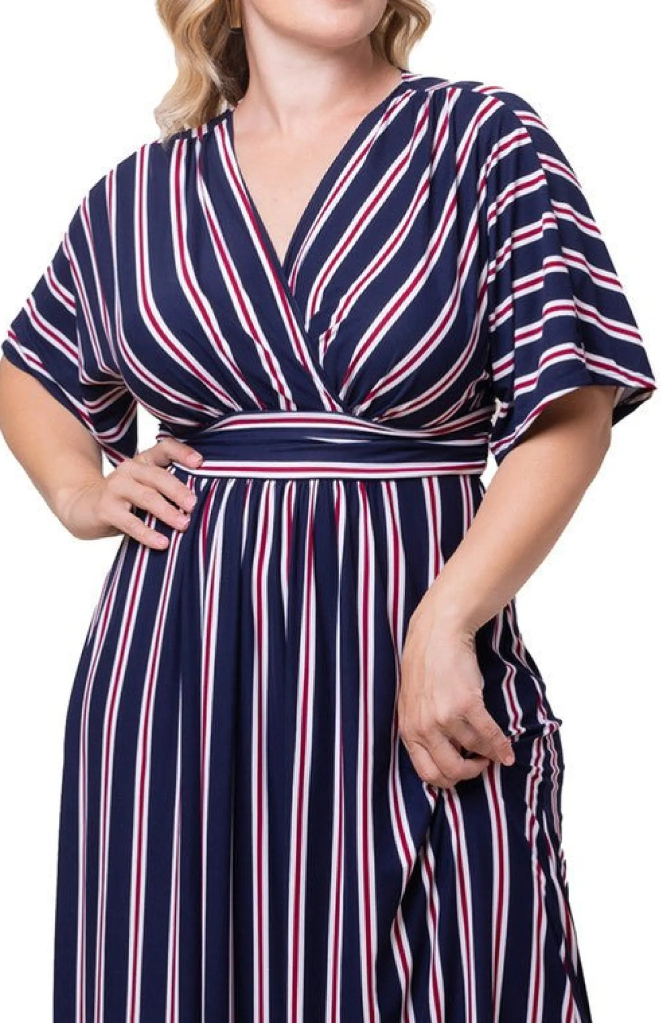 Vienna Maxi Floral Dress - Plus
