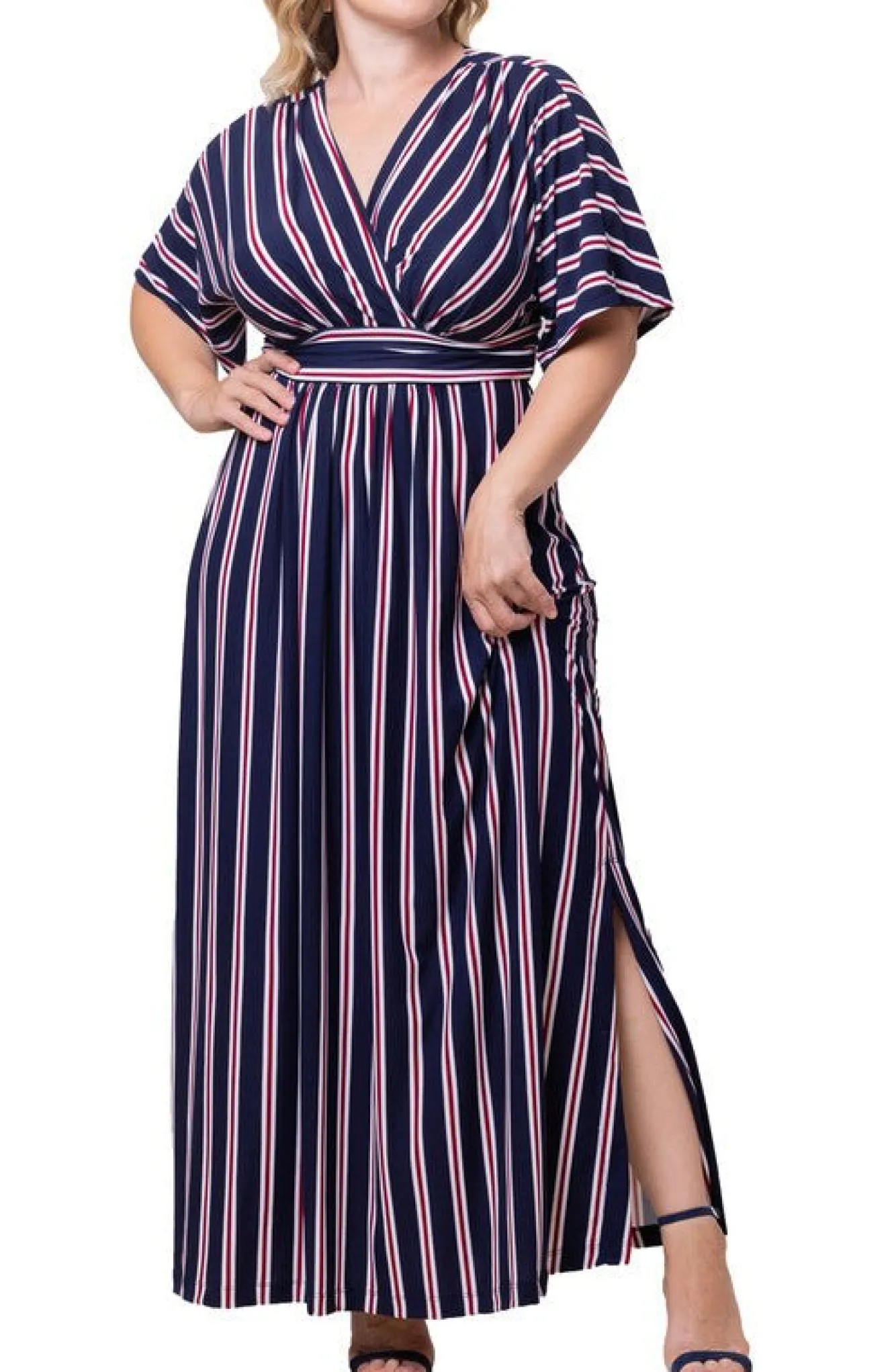 Vienna Maxi Floral Dress - Plus
