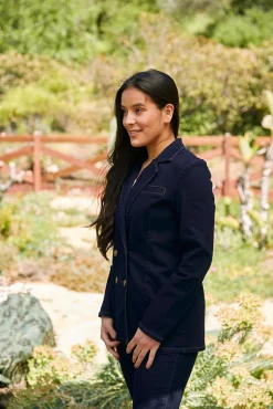 Westport Double Breasted Denim Blazer
